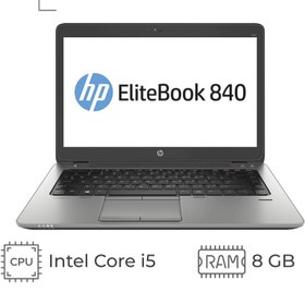 تصویر لپ تاپ استوک HP 840 G2 پردازنده i5 نسل 6 