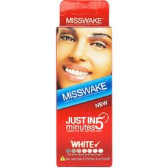 تصویر خمیر دندان سفید کننده 5 دقیقه ای میسویک ا Misswake Whitening Just In Five Minutes Toothpaste 50ml Misswake Whitening Just In Five Minutes Toothpaste 50ml