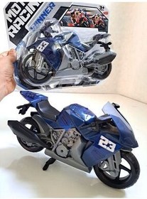 تصویر ماشین اسباب بازی رنگ آمیزی موتورسیکلت مسابقه از ترکیه HOT WHEELS 