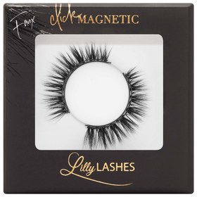 تصویر ست مژه مصنوعی مغناطیسی با موی راسو لیلی لشز Click Magnetic Faux Mink False Lash Collection | Lilly Lashes