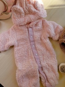 تصویر سرهمی نوزاد تدی سایز ۳ تا ۱۲ ماه 