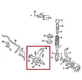 تصویر طبق جلو چپ هیوندای آزرا 