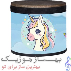 تصویر طبلک کودک طرح پونی 