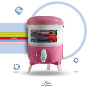 تصویر کلمن 8 لیتری پایه دار با درب ساده جام ترموس 