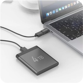 تصویر تبدیل USB به USB-C لنشن مدل C3s 