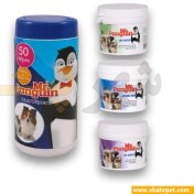 تصویر پک دستمال مرطوب سگ و گربه مستر پنگوئن Mr.Panguin Pets Wet Wipes