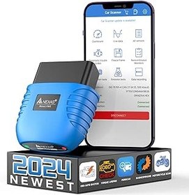 تصویر Autophix Nexlink Bluetooth 5.0 Scanner OBD2 ، سازگار با برنامه های شخص ثالث ، CAR و MOTORCYCLE CODE CODE CHEAN CHECK CHEAK ENGINE FAST FALL ENGINE OBDII ADAPTER ADAPTER SCAN برای آیفون ، اندرویدی و ویندوز AUTOPHIX NexLink Bluetooth 5.0 OBD2 Scanner,Wireless Compatible with Third-Party Apps,Car &amp; Motorcycle Universal Code Reader Check Engine Fault OBDII Adapter Scan Tool for iPhone, Android &amp; Windows