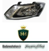 تصویر چراغ جلو ساینا موتور دار -- بدون موتور برند فناوران - چپ / بدون موتور 