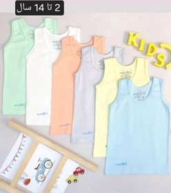 تصویر رکابی نوزاد رنگی 