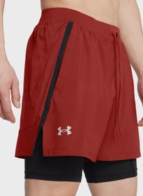 تصویر شلوارک 2 در 1 5 اینچی لانچ برند under armour Launch 5'' 2-In-1 Shorts