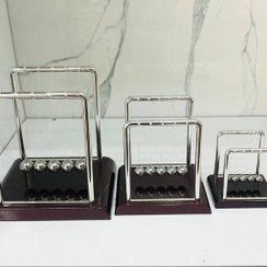 تصویر آونگ نیوتون طرح مربع 