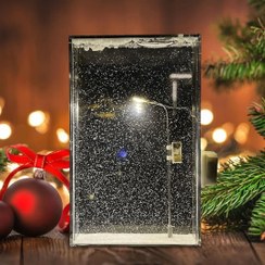 تصویر چراغ خواب شب برفی دکوری 