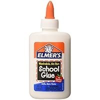 تصویر Elmer&#39;s Washable School Glue 4 Fl Oz/118 Ml (بسته 12 عددی) (D132) (E304-12PK) Elmer's Washable School Glue 4 Fl Oz/118 Ml (Pack of 12) (D132) (E304-12PK)