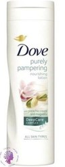 تصویر لوسیون بدن پسته و ماگنولیا داو Dove حجم 250 ml 