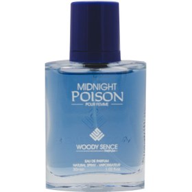 تصویر عطر ادکلن جیبی زنانه وودی سنس مدل Midnight Poison حجم 30 میلی لیتر Woody Sense women's pocket perfume Midnight Poison model volume 30 ml