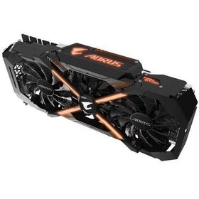 تصویر کارت گرافیک استوک گیگابایت مدل Gigabyte Aorus 1080 Ti 