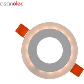 تصویر پنل ال ای دی دو رنگ 6 وات پنل ال ای دی دو رنگ 6 وات