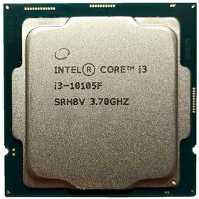 تصویر پردازنده اینتل باکس Core i3 10105F Comet Lake ا Intel Core i3 10105F Comet Lake LGA 1200 Tray Processor Intel Core i3 10105F Comet Lake LGA 1200 Tray Processor