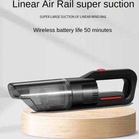 تصویر جارو شارژی ماشین 2 کاره 