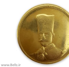 تصویر سکه یاد بود برنجی ناصرالدین شاه قاجار (۲) 