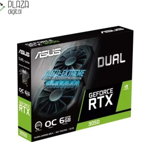 تصویر کارت گرافیک ایسوس مدل Dual GeForce RTX 3050 OC حافظه 6 گیگابایت 