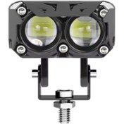 تصویر پرژکتور اسپات لایت محافظ دار 2 لنز 