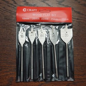 تصویر ست مته برگی 5 عددی کرافت 