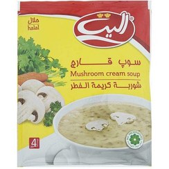 تصویر سوپ نیمه آماده جو و قارچ الیت وزن ۶۵ گرم 