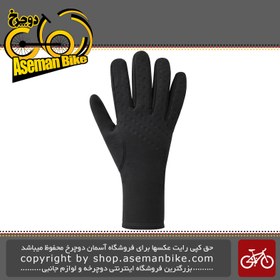 تصویر دستکش دوچرخه سواری برند شیمانو مدل تمام پنجه زمستانی کیو اس 12 ام S-PHYRE WINTER GLOVES CW-GLRW-QS12M 