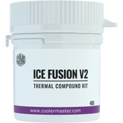 تصویر خمیر سلیکونی 40 گرمی کولرمستر مدل ICE FUSION V2 CoolerMaster ICE FUSION V2 40g Silicone Thermal Paste