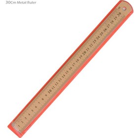 تصویر خط کش فلزی 30 سانت 