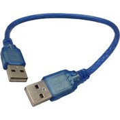 تصویر کابل دو سر USB 2.0 رویال طول 30 سانتی متر 