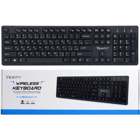 تصویر کیبورد بی سیم وریتی Verity V-KB6112W-N Keyboard Verity V-KB6112W-N