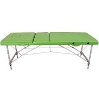 تصویر تخت ماساژ چمدونی آبی فیشیال تاشو ۱۸ کیلو | تخت پرتابل قابل حمل با سوراخ صورت + صندلی + زیرپایی Portable Suitcase Massage Table Blue 18kg - Foldable Facial Spa Bed with Face Hole, Stool & Footrest