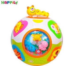 تصویر توپ موزیکال هولی تویز Huile Toys 