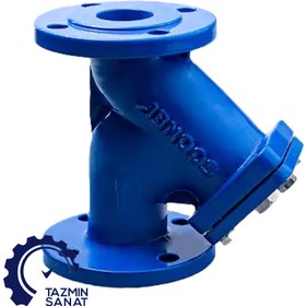 تصویر صافی بخار تیپ y آبنوس سایز DN40 