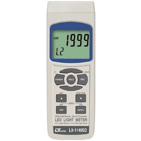 تصویر لوکس متر و LED تستر LUTRON LX-1148SD LED LIGHT METER LUTRON LX-1148SD