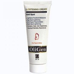 تصویر کرم ضد لک و روشن کننده Oligen Oligen Anti Spot And Lightening Cream