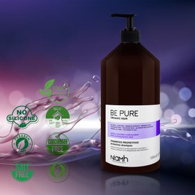 تصویر شامپو محافظت کننده بی پیور مخصوص موهای رنگ و دکلره شده Be Pure 1000ml 