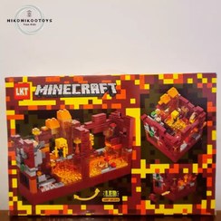 تصویر لگو ماینکرفت 588 قطعه چراغدار 