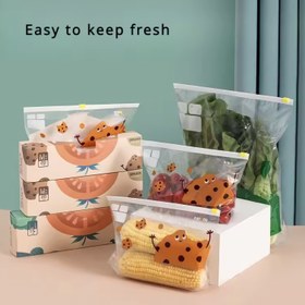 تصویر زیپ لاک طرح کوکی 