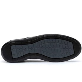 تصویر کفش روزانه چرم تبریز آلدمو بندی زیره ایزوله - قهوه ای / 41 