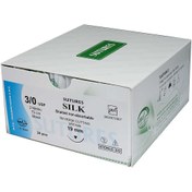 تصویر نخ بخیه سیلک سوچرز Silk Sutures Suture Thread