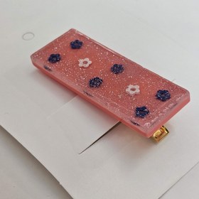 تصویر گل سر رزینی دست ساز کد 43 