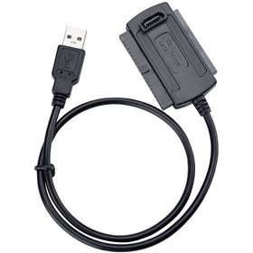 تصویر آداپتور مبدل USB2 به IDE و SATA 