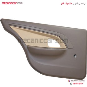 تصویر رودری عقب چپ پژو 405 SLX ( طرح ری استایل ) بژ تیره ( آذین پارت ) 