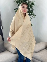 تصویر شال مجلسی فلورا شیک و خاص 