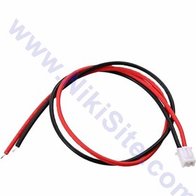 تصویر کانکتور 2 پین مادگی سیم دار 