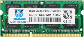 تصویر 8 GB DDR3L-1600 SODIMM DDR3 PC3-12800 RAM 1600 Mhz، Motoeagle 2RX8 1.35V ارتقاء تراشه های ماژول دوگانه برای لپ تاپ ا 8GB DDR3L 1600 MHz SODIMM PC3L 12800S RAM Motoeagle 2Rx8 PC3 1600 DDR3 12800 1.35V Laptop Memory 204PIN DDR3L 1600MHz SODIMM 8GBx1 Green PC3 12800S 8GBx1 8GB DDR3L 1600 MHz SODIMM PC3L 12800S RAM Motoeagle 2Rx8 PC3 1600 DDR3 12800 1.35V Laptop Memory 204PIN DDR3L 1600MHz SODIMM 8GBx1 Green PC3 12800S 8GBx1