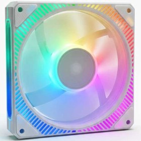 تصویر فن کیس دی نت مدل D-NET 12025 ARGB سفید 